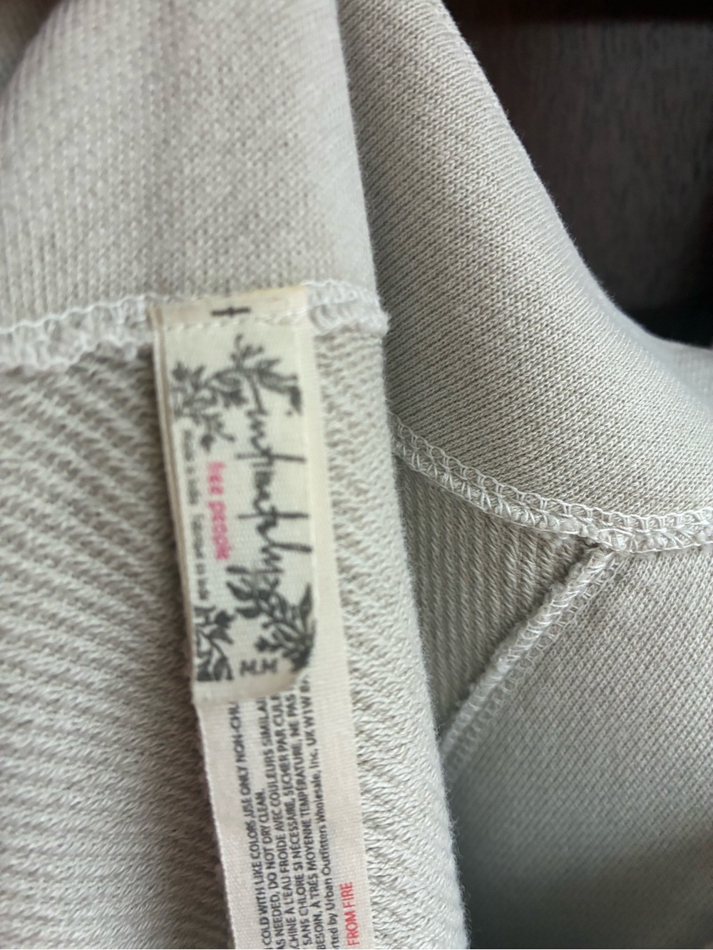 Vintage Free People Intimately 100% Cotton Drop Crotch Jumpsuit - Picture 4 of 9